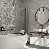  Плитка  25х50 Брилон  арт. 10-00-06-1003 серый /Нефрит (1,625м2) 