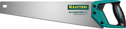  Ножовка универсальная "Alligator Universal 7", 400 мм, 7 TPI 3D зуб, KRAFTOOL 