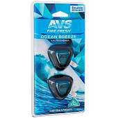  Ароматизатор AVS MM-004 Double Stream (аром. Ocean Breeze/Океанский бриз) (мини мембрана) 