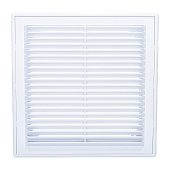  Решетка вент разъемная с сеткой 2525Рс сл. кость 