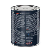  Эмаль термостойкая антикоррозионная Лакра PROF IT до 1200 С Черный 0,8 кг 