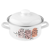 Кастрюля Лысьвенская эмаль Хлопок 2,0 л С-1510САП2/4 Кастрюля Лысьвенская эмаль Хлопок 2,0 л С-1510САП2/4