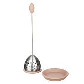 Ситечко для заваривания 17х4,5см SATOSHI с подставкой,886-078 Ситечко для заваривания 17х4,5см SATOSHI с подставкой,886-078