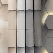 Обои 1.06х10м Гексагон арт. 70669-42 Серый /Аспект Обои 1.06х10м Гексагон арт. 70669-42 Серый /Аспект