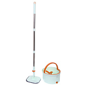  Набор для уборки Селфи"Идеальная уборка"(ведро с отжимом, швабра, две насадки) в цветной коробке 923-168 