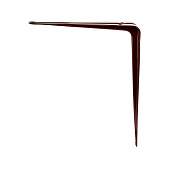  Консоль с 1 ребр.жесткости 300х250 коричневая 