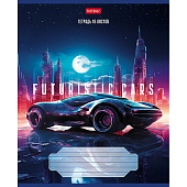 Тетрадь 18л клетка скругленные углы Futuristic cars серия, 18Т5В1 Тетрадь 18л клетка скругленные углы Futuristic cars серия, 18Т5В1