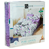 КПБ Cleo Поплин "Pure Cotton" полуторный 145х215х1 150х220х1(±5) 70х70х2(±2) в ПВХ, 15/402-PC КПБ Cleo Поплин "Pure Cotton" полуторный 145х215х1 150х220х1(±5) 70х70х2(±2) в ПВХ, 15/402-PC