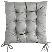 Подушка на стул 40х40 Идея светло-серый Подушка на стул 40х40 Идея светло-серый