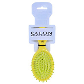 Расческа Salon professional массажная мини 14см жёлтая арт.19035-0110-2 Код261928 Расческа Salon professional массажная мини 14см жёлтая арт.19035-0110-2 Код261928