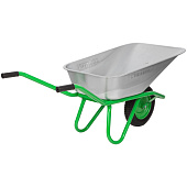 Тачка садово-строительная 1 колесная груз-ть 170 кг, обьем 90 л// Сибртех 689633 Тачка садово-строительная 1 колесная груз-ть 170 кг, обьем 90 л// Сибртех 689633