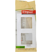 Рамка 2-м ETIKA бел. Leg 672502 Рамка 2-м ETIKA бел. Leg 672502