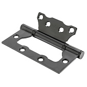  Петля без врезки 100х75х2,5 2ВВ SAZAR, мат.черный 