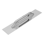  Гладилка из нержавеющей стали, 600 х 130 мм, деревянная ручка 