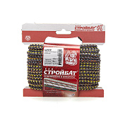  Шнур полипр.вязаный  6,0 мм  (цветной 15 м) 