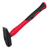 Молоток слесарный 300г, фибергласовая обрезиненная рукоятка, квадратный боек, Matrix optimal Молоток слесарный 300г, фибергласовая обрезиненная рукоятка, квадратный боек, Matrix optimal