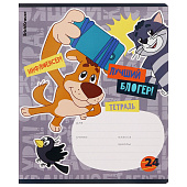 Тетрадь 24л ErichKrause Простоквашино, линия, обложка мелованный картон, микс, 10343526 Тетрадь 24л ErichKrause Простоквашино, линия, обложка мелованный картон, микс, 10343526