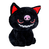 Мягкая игрушка Кот, 20 см, цвет черный, 9891272 Мягкая игрушка Кот, 20 см, цвет черный, 9891272