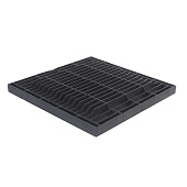 Решетка водоприемная Gidrolica Point пластиковая, кл. А15 285x285x21мм Решетка водоприемная Gidrolica Point пластиковая, кл. А15 285x285x21мм