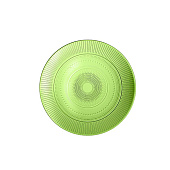 Тарелка обеденная Luminarc Louison Chartreuse 25 см O0486