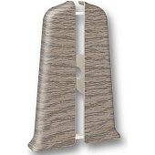  Заглушка торц. Деконика Дуб снежный 85мм (лев+прав) 