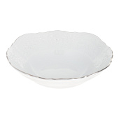 Салатник круглый 16 см Thun Bernadotte, декор "Деколь, отводка платина" БТФ0203 Салатник круглый 16 см Thun Bernadotte, декор "Деколь, отводка платина" БТФ0203