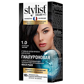 STYLIST COLOR PRO краска д/волос 115мл 1,0 Глубокий черный STYLIST COLOR PRO краска д/волос 115мл 1,0 Глубокий черный