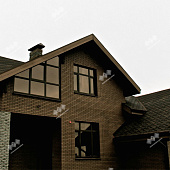  Кирпич керамический коричневый РУСТИК 1НФ 250х120х65мм [М150-175] /Старый Оскол 