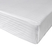  Mariya DeLuxe, простынь, 220х240, хлопок 100%, арт.Б-ПР-220-(120гр) Белый 