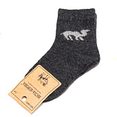  Детские носки 3953 ПО шерсть махра (р. 6-8) 