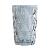  Стакан Diamond color, 12 см, 340 мл, стекло, серый, ANLAF-TU53042-1 