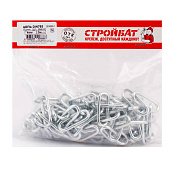  Цепь оцинк. DIN 763 длинное звено 4мм 3м/уп. 