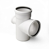 Крестовина малошумная белая 110/50/50х87 Крестовина малошумная белая 110/50/50х87