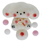  Игрушка антистресс Собачка, сквиш, 8х8см 