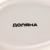  Подставка под ложку Доляна «Коты-аристократы», 21.5?7.5 см, фарфор, белая 6495419 