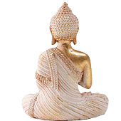  Фигурка полистоун «Будда в белом одеянии. Ладони вместе», 5?9.5?12 см 10200654 