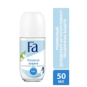 Дезодорант шариковый Fa Deo 50 Прозрачная защита Дезодорант шариковый Fa Deo 50 Прозрачная защита