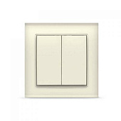 Выключатель 2-кл. сл. Кость(7948622)/UNIVersa Бриллиант Выключатель 2-кл. сл. Кость(7948622)/UNIVersa Бриллиант