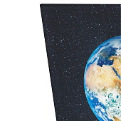  Картина стекло Земля 40х50 