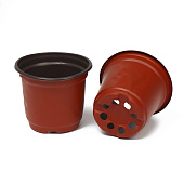 Горшок для рассады, 400 мл, 20шт, терракот, Greengo 9085243 Горшок для рассады, 400 мл, 20шт, терракот, Greengo 9085243