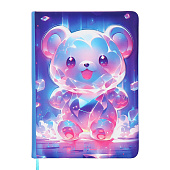 Записная книжка подарочная 96л,линия, цветной срез,обложка ПВХ 3D Мишка (17,7х12,4см) 10539972 Записная книжка подарочная 96л,линия, цветной срез,обложка ПВХ 3D Мишка (17,7х12,4см) 10539972