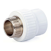 Муфта комб НР 20х3/4" PPR Муфта комб НР 20х3/4" PPR