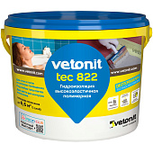 Гидроизоляция полимерная эластичная 822 розовый 4кг / Vetonit Гидроизоляция полимерная эластичная 822 розовый 4кг / Vetonit