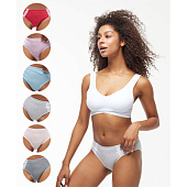 61530 Трусы-слипы женские 95% хлопок 5% эластан (S) 61530 Трусы-слипы женские 95% хлопок 5% эластан (S)