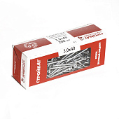  Саморезы универсальные оцинкованные ШУц 3,0х40мм, потайная голова, 200шт 