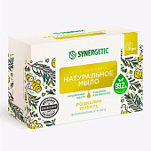  Мыло туалетное SYNERGETIC розмарин и имбирь, гипоаллерг. 90г Арт.200101 (ф24) 