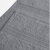 Полотенце махровое 100х150 Маруся серый Полотенце махровое 100х150 Маруся серый