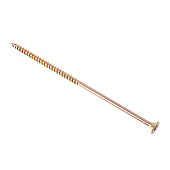  Саморезы универсальные желтые ШУж 6,0х150мм, потайная голова, 2шт 