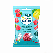  Фруктовые кусочки ФрутоНяня из яблок и малины 15г 