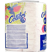  Полотенца бумажные Veiro Colibri 2 рулона 3 слоя 